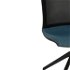 Konferenčná stolička Libon Cross Roll BS - modrá / čierna