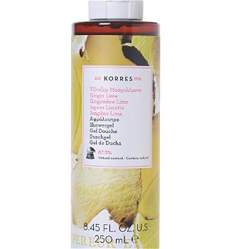 Korres Revita polohy po skončení sprchový gél Ginger Lime (Shower Gel) 250 ml