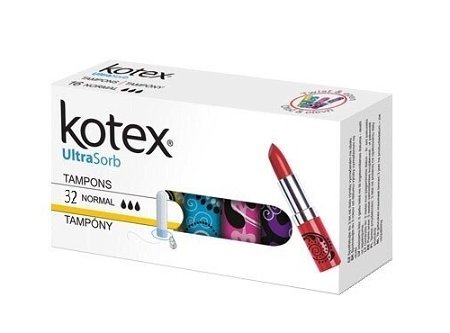 Kotex Kotex Tampóny Ultra Sorb Normal 16 ks