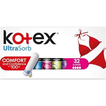 Kotex Kotex Tampóny Ultra Sorb Super 16 ks