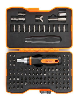 Kraft&Dele Sada skrutkovača a bitov - imbus, torx, spline 101ks KD10895