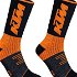 KTM SOCKS LONG 2P Unisex ponožky, čierna, veľkosť
