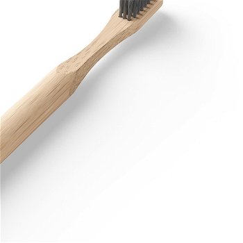 KUMPAN Bambusová zubná kefka s aktívnym uhlím v papierovej krabičke
