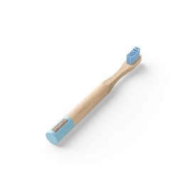 KUMPAN Detská bambusová zubná kefka modrá