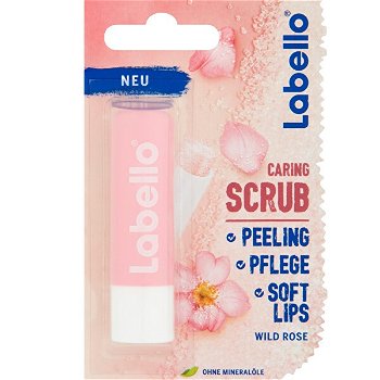 Labello Peeling na pery Wild Rose ( Caring Scrub) 4,8 g
