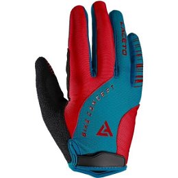 Laceto BAAS Cyklistické rukavice, červená, veľkosť