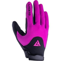 Laceto FURY Cyklistické rukavice, ružová, veľkosť