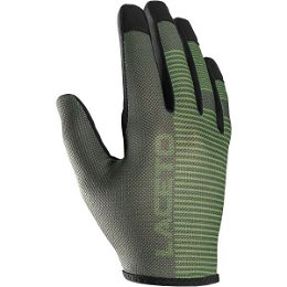 Laceto LIET Cyklistické rukavice, tmavo zelená, veľkosť