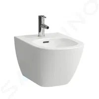 Laufen - Lua Závesný bidet, otvor na batériu, biela H8300810003021