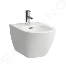 Laufen - Lua Závesný bidet, otvor na batériu, LCC, biela H8300814003021