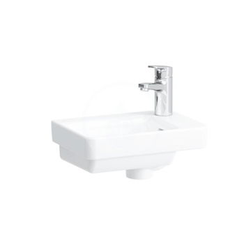 Laufen - Pro S Umývadielko, 360 mm x 250 mm, 1 otvor na batériu, biela H8159600001041