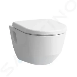 Laufen - Pro Závesné WC, 530x360 mm, Rimless, s LCC, biela H8209644000001