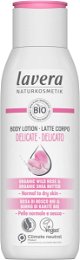 Lavera Ľahké telové mlieko s Bio divokou ružou (Delicate Body Lotion) 200 ml