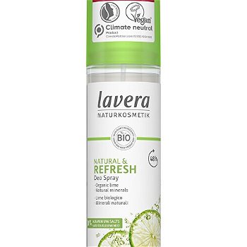 Lavera Osviežujúci dezodorant v spreji s vôňou limetky Refresh (Deo Spray) 75 ml