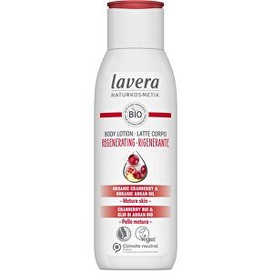 Lavera Regeneračné telové mlieko s Bio brusnicou (Regenerating Body Lotion) 200 ml