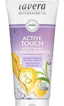 Lavera Sprchový gél Active touch Bio zázvor a Bio matcha ( Body Wash Gel) 200 ml