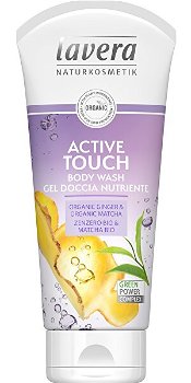 Lavera Sprchový gél Active touch Bio zázvor a Bio matcha ( Body Wash Gel) 200 ml