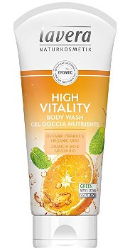 Lavera Sprchový gél High Vitality Bio pomaranč & Bio mäta ( Body Wash Gel) 200 ml