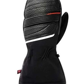Lenz HEAT GLOVE 6.0 FINGER CAP MITTENS UNISEX Vyhrievané unisex rukavice, čierna, veľkosť