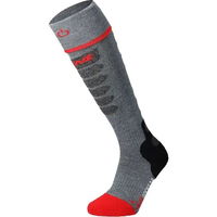 Lenz HEAT SOCK 5.1 TOE CAP SLIM Vyhrievané ponožky, sivá, veľkosť