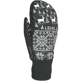 Level CORAL Dámske rukavice, čierna, veľkosť