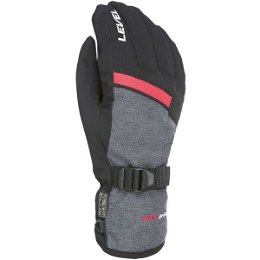 Level HERO Pánske lyžiarske rukavice, tmavo sivá, veľkosť