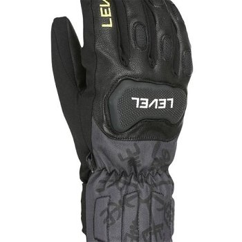 Level REPLICA Pánske rukavice, čierna, veľkosť