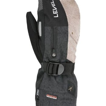 Level STAR MITT Pánske lyžiarske rukavice, čierna, veľkosť