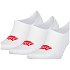 Levi's® HIGH CUT BATWING LOGO 3P Unisexové ponožky, biela, veľkosť