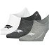 Levi's® HIGH CUT BATWING LOGO 3P Unisexové ponožky, sivá, veľkosť