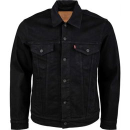 Levi's® THE TRUCKER JACKET CORE Pánska jeansová bunda, čierna, veľkosť