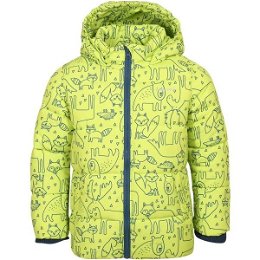 Lewro AVERIN Detská zimná bunda, svetlo zelená, veľkosť