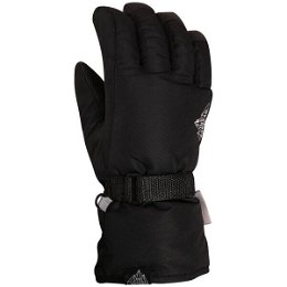 Lewro KAYA Detské lyžiarske rukavice, čierna, veľkosť