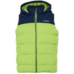Lewro KELLIN Detská prešívaná vesta, svetlo zelená, veľkosť