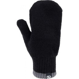 Lewro ULY Detské pletené rukavice, čierna, veľkosť