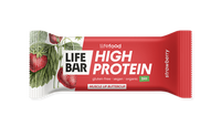 Lifebar Proteín tyčinka jahodová BIO 40 g