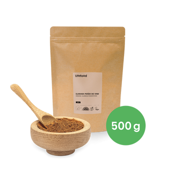 Lifefood Guarana prášok raw BIO 500 g