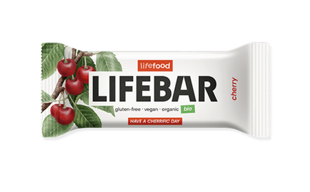 Lifefood Lifebar Tyčinka čerešňová raw BIO 40 g