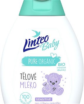 Linteo Detské telové mlieko s Bio nechtíkom lekárskym Baby 250 ml