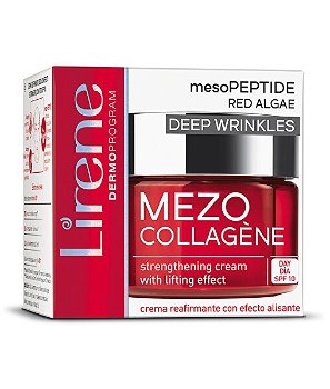 Lirene Posilňujúci pleťový krém s liftingovým účinkom Mezo Collagen e ( Strength ening Cream with Lifting Effect) 50 ml