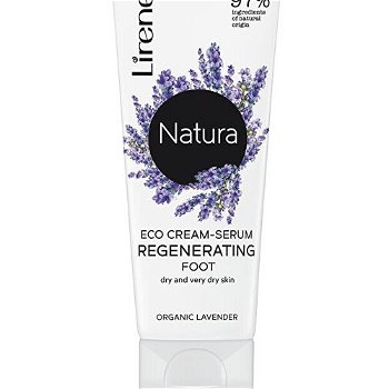 Lirene Regeneračné sérum na nohy Natura (Regenerating Foot Cream-serum) 75 ml
