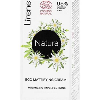 Lirene Zmatňujúci denný pleťový krém Natura (Mattifying Cream) 50 ml