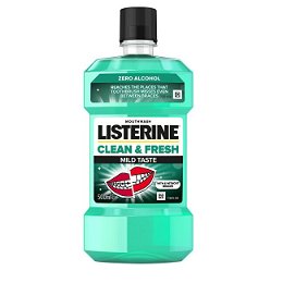 Listerine Ústna voda Clean & Fresh Mild Taste 500 ml
