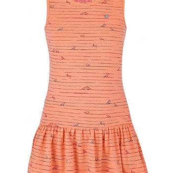 LOAP BARISA Dievčenské šaty, oranžová, veľkosť