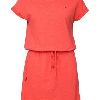 Loap BLEDA Dámske šaty, oranžová, veľkosť