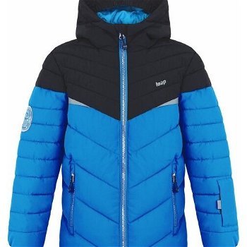 LOAP FULLSAC Chlapčenská  lyžiarska bunda, modrá, veľkosť