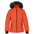 Loap FULSACA Detská lyžiarska bunda, oranžová, veľkosť