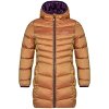Loap IDUZIE Dievčenský zimný kabát, zlatá, veľkosť
