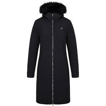 Loap LUNELLA Dámsky softshellový kabát, čierna, veľkosť