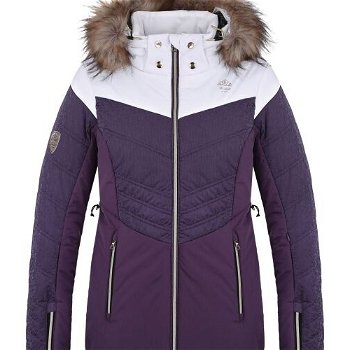 LOAP OKINORA Dámska lyžiarska bunda, fialová, veľkosť